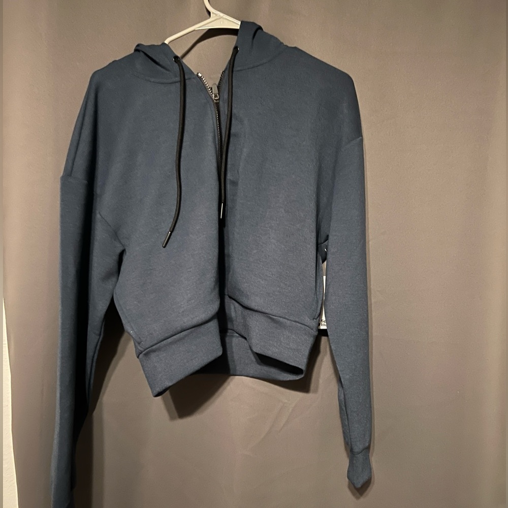 COPY - New. Women’s. Sports illustrated, Navy blue zip up hoodie.